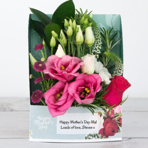 Engagement Fresh Flowers Card (Mum's Vintage Florals)